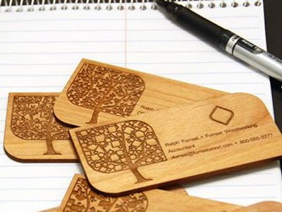 Wooden Card